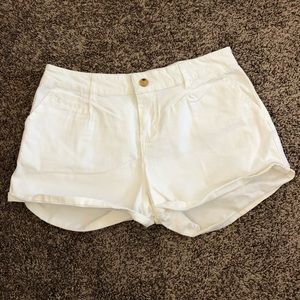 White Shorts